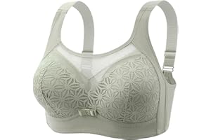 JPVDPA Bras for Women Push up Wireless Bra Plus Size Lace Longline Bralette No Underwire Padded T Shirt Bra Comfort Brassiere