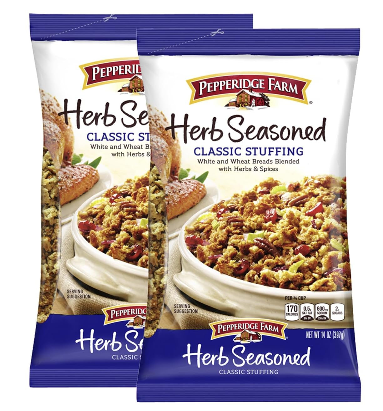 Pepperidges Farm Herb Seasoned Stuffing 12 Oz Bag