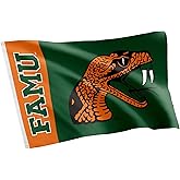 Desert Cactus Florida A&M University Flag FAMU Rattlers Banners 100% Polyester Indoor Outdoor 3x5 feet Flags (Team Name)