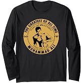 Muhammad Ali - The Champ Float Like A Butterfly Long Sleeve T-Shirt