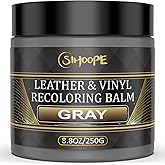 2025 New Advanced Leather Recoloring Balm,Gray Leather Repair Kit for Furniture,Leather Dye Filler,Couch Paint and Repair,Leather Color Restorer for Couches,Leather Scratch Remover for Car Interior