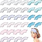 Coume Silk Sleep Mask Eye Coverings for Sleeping Smooth Soft Eye Covers Mask with Elastic Strap for Sleeping Blocking Lights Travel Relax (32), One Size