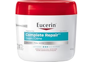 ​​Eucerin Complete Repair Moisturizing Cream, Moisturizing Lotion with 5% Urea and Ceramides for Dry Skin, 454 g​