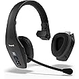 BlueParrott S650-XT Bluetooth Wireless Headphones 96% Noise Canceling Over Head Trucker Headset with Mic, 2-in-1 Convertible Stereo to Mono with ANC, IP54-Rated Protection, 36 hrs. Talk Time, Black