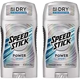 Speed Stick Power Antiperspirant Deodorant, Sport 3 oz (Pack of 2)