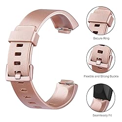 AK Soft TPU Wristbands Compatible with Fitbit