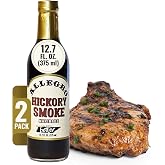 ALLEGRO - The Marinate Everything Marinades | Perfect Marinades for Meat &amp; Veggies | Marinade for Grilling, Roasting &amp; Cooking | Kosher &amp; Gluten Free | 12.7 Oz (Pack of 2) - Hickory Smoke