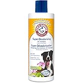 Arm & Hammer Super Deodorizing Shampoo in Kiwi Blossom, Best Odor Eliminating Shampoo for All Dogs and Puppies, 16 oz