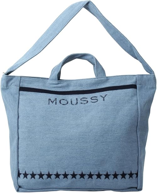 Amazon マウジー Moussy ショルダーバッグ 2way ワンショルダーバッグ 星柄 M Ind Moussy マウジー ショルダーバッグ