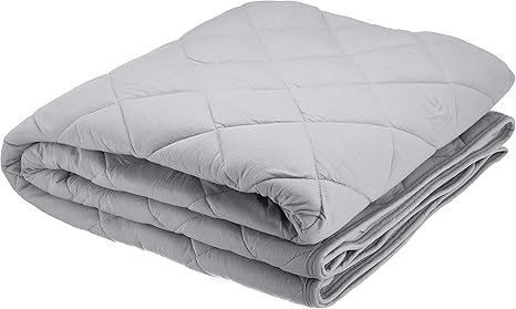 Amazon Co Jp Amazon Co Jp 限定 クモリ Kumori オーガニックコットン 敷きパッド 洗える ベッドパッド 抗菌 防臭 防ダニ加工 オールシーズンで使える ベッドシーツ ベッドマット 敷パッド マットレスパッド 丸洗いok クイーン 160x0cm グレー ホーム