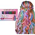 Hair Chalk for Kids Girls Temporary Kids Hair Dye Colour Washable Girls Gifts Ideas for Age 4 5 6 7 8-12+Birthday Gifts for G