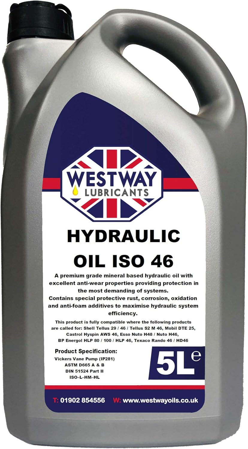 Hydraulic Oil ISO 46 HLP 46 5 Litres 5L Amazon.co.uk Car & Motorbike