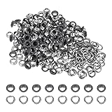 HARFINGTON 200 Set Color Round Grommets 6mm