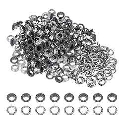HARFINGTON 200 Set Color Round Grommets 6mm