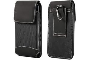 Large Phone Holster Case Cell Phone Belt Holder Pouch for Samsung Galaxy A05 A06 A07 A14 S21 Ultra, Moto G Power 2026 2025 20