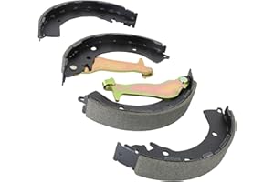 QUALITY-BUILT Front/Rear Drum Brake Shoes FS1021 Compatible with Hyundai Accent 2013-2022, Hyundai Elantra 2017-2020, Hyundai Grand i10 2015-2018, Hyundai Venue 2020-2024, Kia Rio 2018-2023