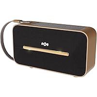 House of Marley Rise Up Solar Bluetooth Speaker, IP67 Waterproof, 14H Playtime, Solar Charging, Quick Charge, Eco-Friendly Re