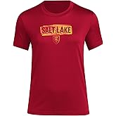 adidas Womens Real Salt Lake MLS Short Sleeve T-Shirt