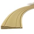 FLEXTRIM #445: Flexible Casing Molding: 11/16" Thick x 3.25" Wide - PRE Curved to fit Half Round Windows 42" to 56" Diameter