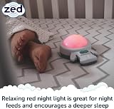 Rockit Zed Vibration Baby Sleep Aid Red Night Light 6 Settings Crib Cot Moses view 4