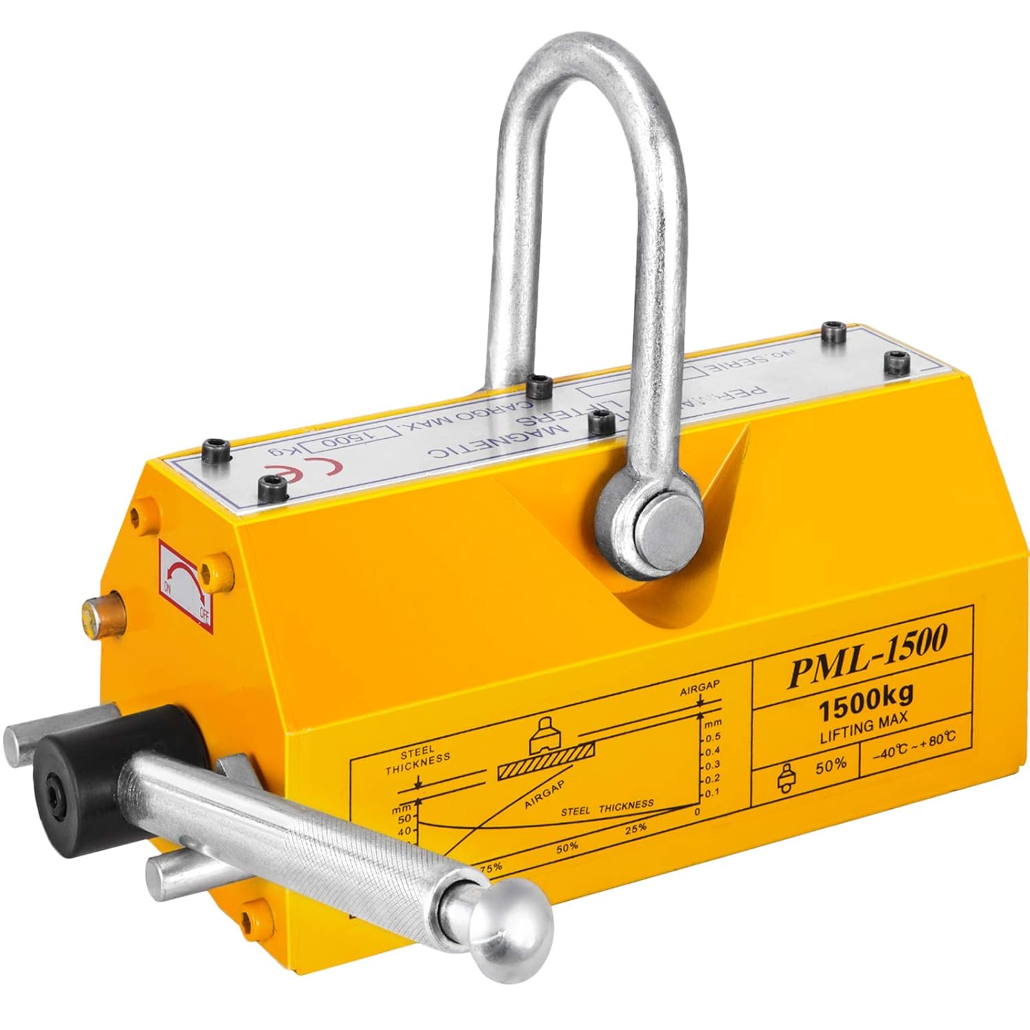 VEVOR 1500KG Steel Lifter, 3300Lbs Heavy Duty