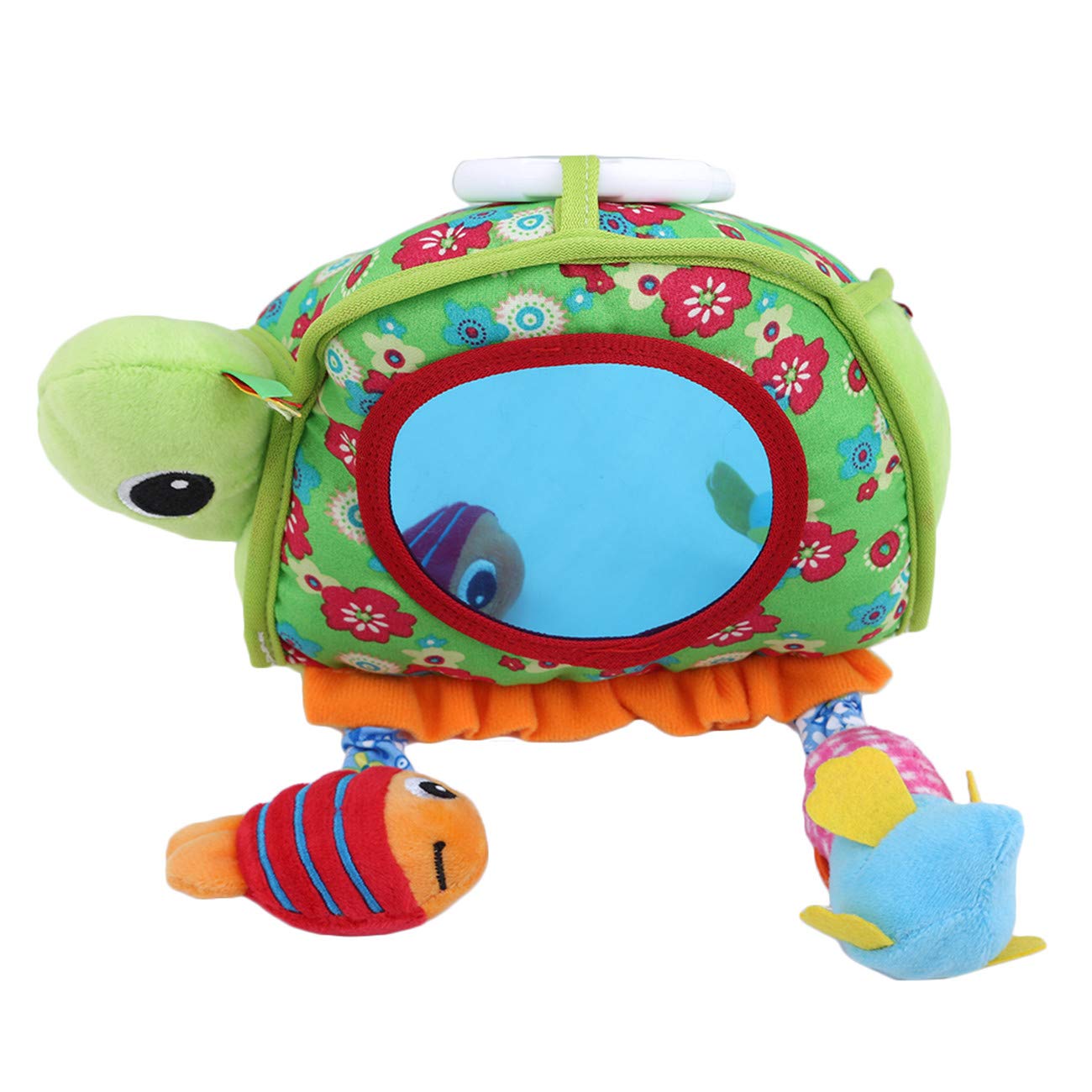 ZALING Baby Floor Mirror Baby Crib Mirror Discover Play Activity