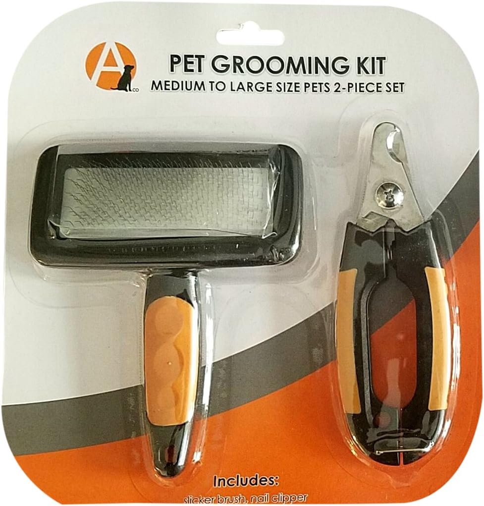 Adog Pet Grooming Kit, 2 Piece