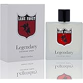 Lane Frost Legendary Frosted Cologne for Men - Fresh Western Fragrance with Crisp Citrus and Woodsy Notes - Cool Masculine Cologne Spray for the Modern Authentic Cowboy - Long Lasting Men’s Scent