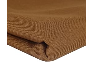 EDGESEAL Brown Speaker Grill Mesh Fabric,Dustproof Audio Cloth with Good Light Transmission,Elastic,Anti-Friction,Restore Appearance,48"x54"