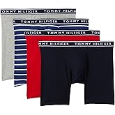 Tommy Hilfiger Men's Cotton Stretch 4-Pack Boxer Brief