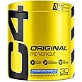 Cellucor C4 Original Pre Workout Powder Frozen Bombsicle Sugar Free Preworkout Energy for Men & Women 150mg Caffeine + Beta Alanine + Creatine - 30 Servings (Packaging May Vary)