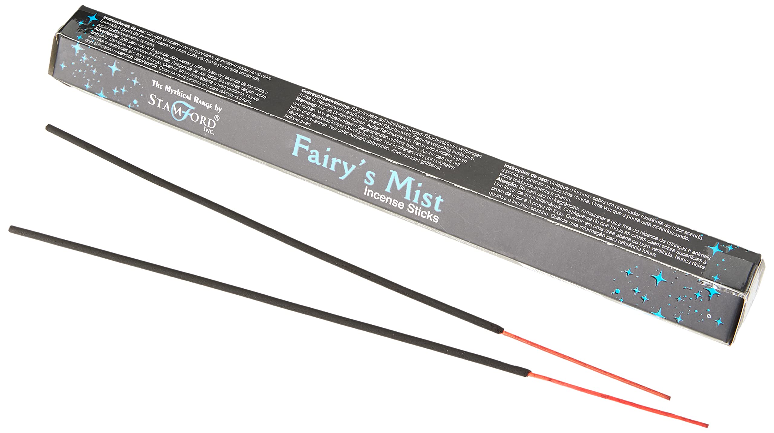 Stamford Black Range Incense Sticks Box of 6 packs (90 sticks) - Fairy's Mist