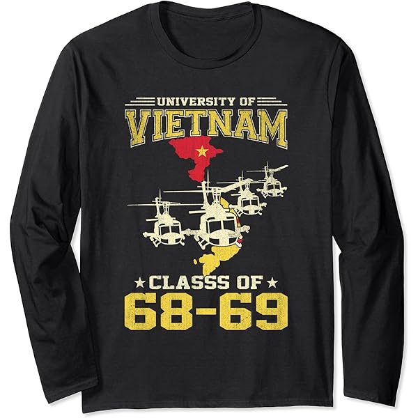 Vietnam Helicopter Pilots Assoc リンガーTシャツ Vietnam Helicopter Pilots Assoc リンガーTシャツ