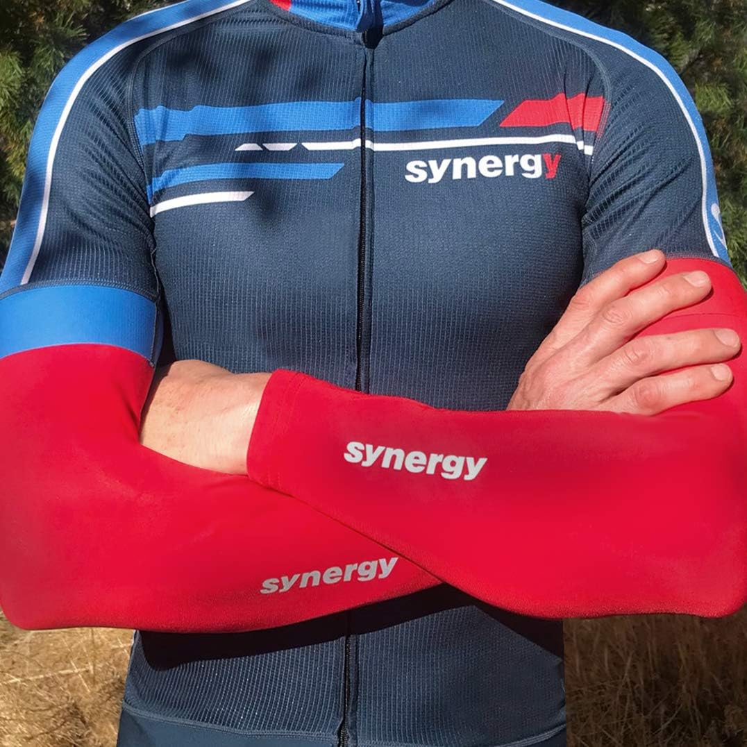 Synergy Cycling Arm Warmers : Sports & Outdoors