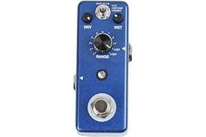 Rowin LEF-3807 Guitar Harmonizer Pedal, Digital Pitch Shifter Effect with True Bypass, Polyphonic Pitch Shifting, Chorus-Like
