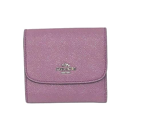 coach purple wallet