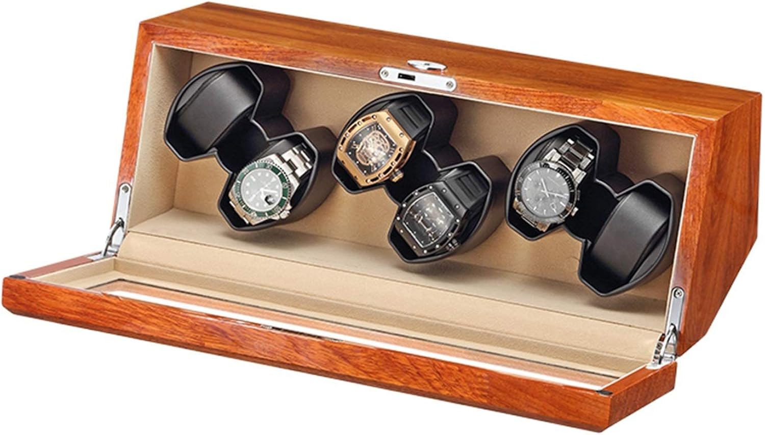 Cajón para guardar relojes y joyas Reloj Bander Box para 6 relojes