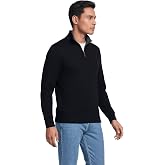 Lands' End Bedford Rib Quarter Zip Pullover Sweater | 60% Cotton and 40% Polyester, True to Size, Big and Tall, pullover sweater, Wardrobe Essential, Dress Up or Down