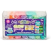 Rainbow Loom: Treasure Box - Glow-in-The-Dark Edition - DIY Bands Jewelry Kit, 7000 Glow Rubber Bands, 2 Happy Looms, Crafting Activity, Kids Ages 7+