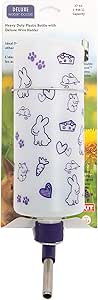 Lixit All Weather Water Bottles for Rabbits Hamsters, Guinea Pigs, Chinchillas, Rats, Mice, Ferrets and Other Small Animals. (32oz Heavy Duty Pack of 1)