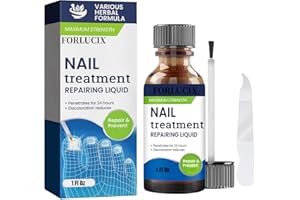 FORLUCIX Toenail Fungus Treatment Extra Strength,Toe Fungus Treatment for Toenail,Fungus Nail Treatment,Toe Nail Fungus Treatments, for Thick, Broken, Discolored and Damaged Nail,1 Fl Oz(Pack of 1),Blue