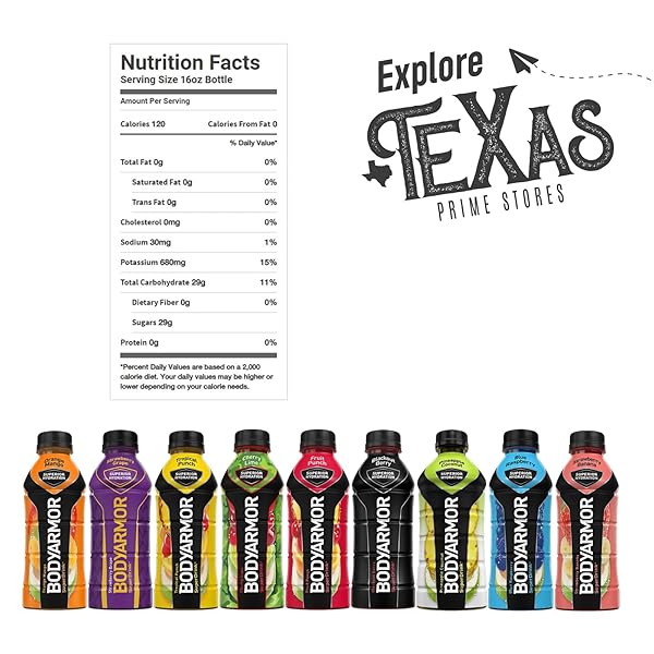 BODYARMOR FLASH I.V. ELECTROLYTE BEVERAGE, GRAPE, HYDRATION DRINK WITH COCONUT WATER FOR RAPID REHYDRATION, POST WORKOUT RECOVERY, 20 FL OZ (PACK OF 12)
