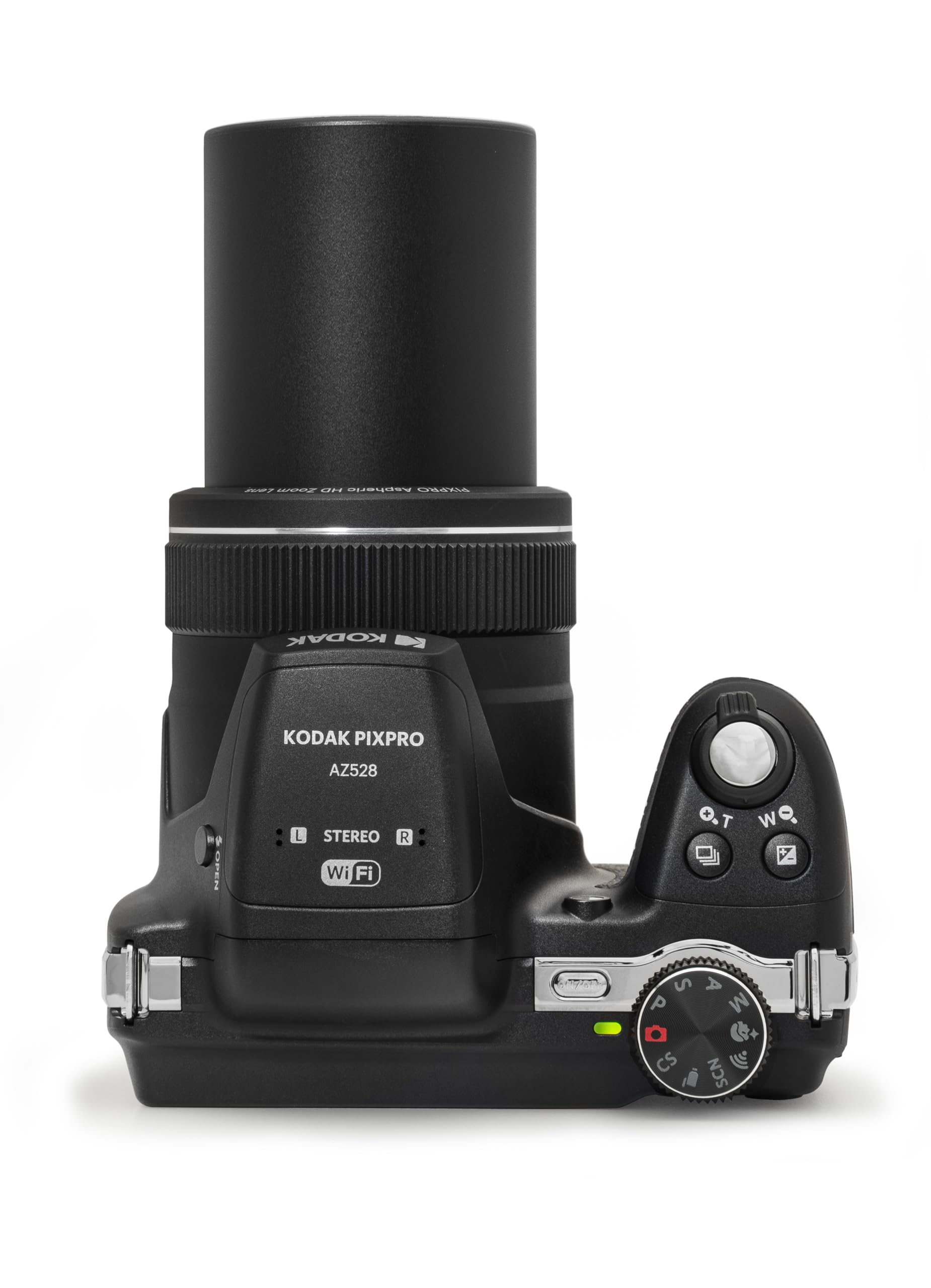 KODAK PIXPRO Astro Zoom AZ528-BK 16 MP Digital Camera with 52x Optical Zoom 24mm Wide Angle Lens 6 fps Burst Shooting 1080P Full HD Video Wi-Fi Connectivity and a 3