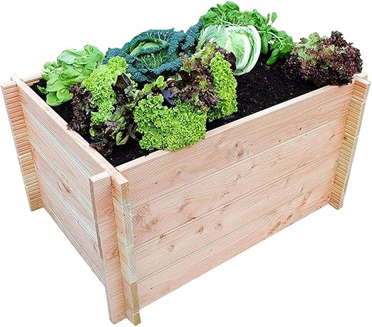 Groenlandia M 80 - Bloque de mesa para jardín (110 x 80 x 60 cm ...