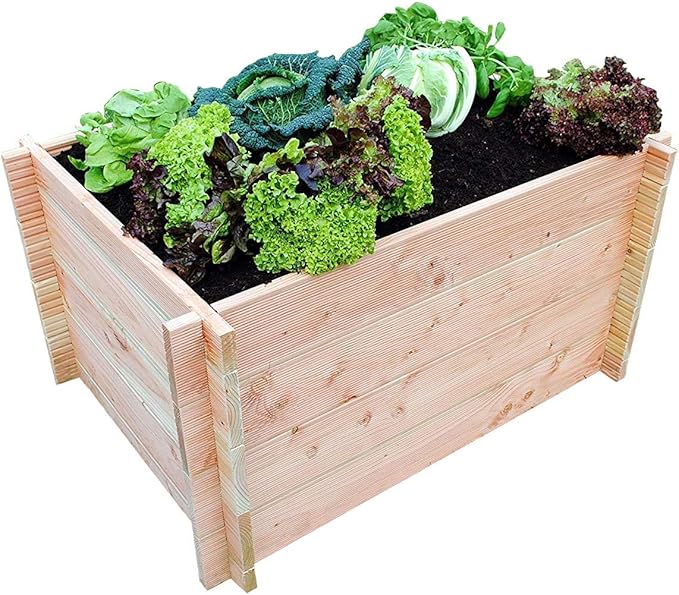 Groenlandia M 80 - Bloque de mesa para jardín (110 x 80 x 60 cm ...