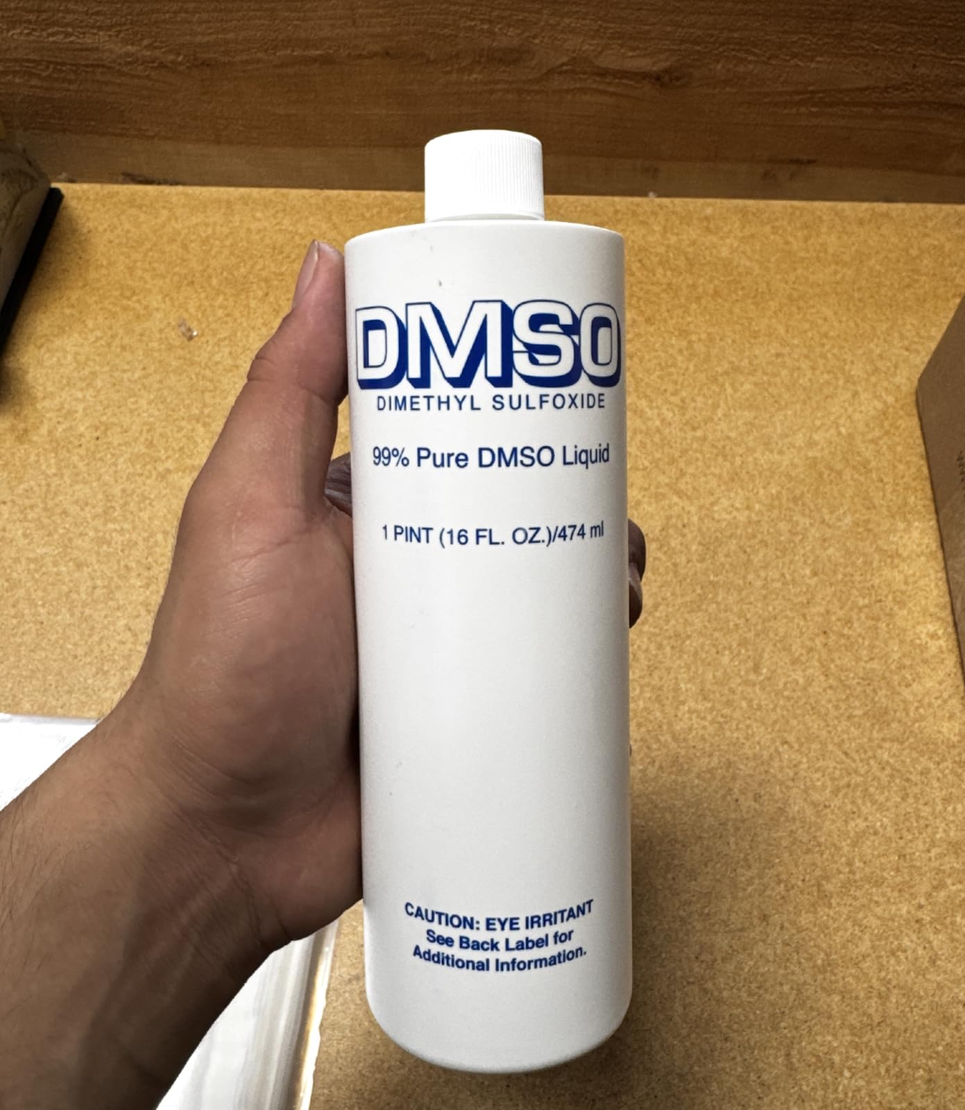 16 oz of DMSO 99.99%. Absolutely Odorless