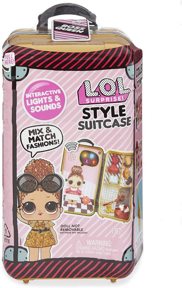 L.O.L Surprise! 560418 L.O.L Style Suitcase Boss Queen Interactive Surprise