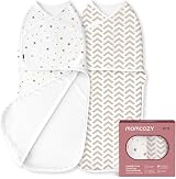 momcozy Baby Swaddle 0-3M 2-Pack Size 68x28cm Wonder Bamboo