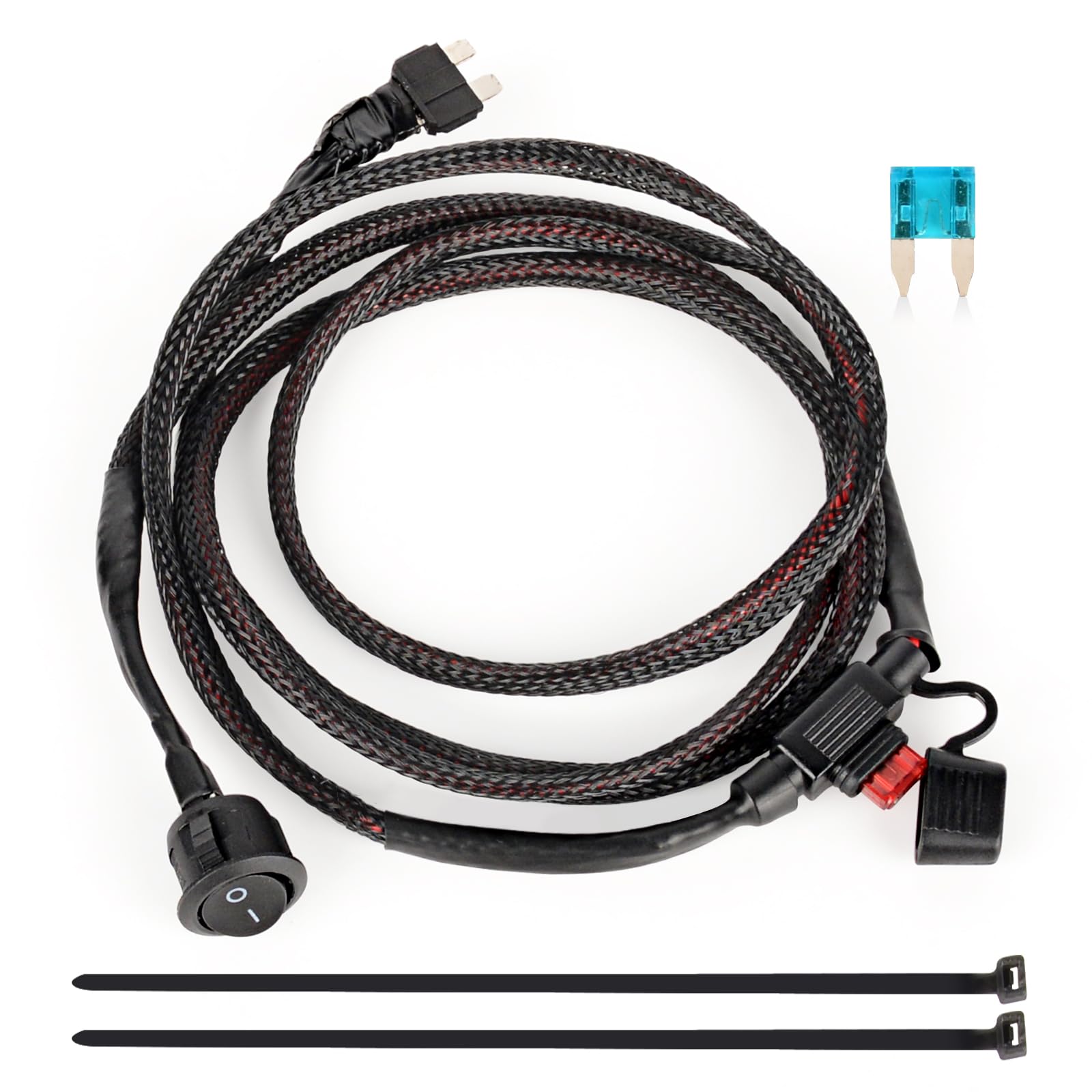 Photo 1 of 66.9" Universal Fuse Bypass Switch Kit Relay Bypass Switch Kit Fuse Switch