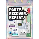 Hangover Kit &ndash; 10pc Pre-Filled Bags with Hydration &amp; Recovery Items &ndash; Girls Trip Favors, Bachelorette Gifts, 21st Birthday Celebration Essentials, Wedding Weekend Party Must-Haves (10-Pack)
